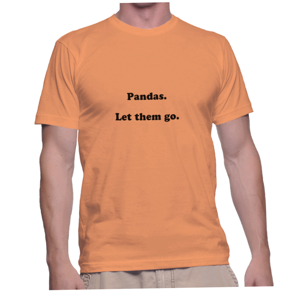 pandas awareness shirt